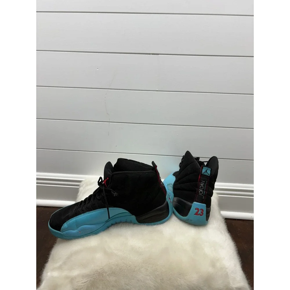 Nike Air Jordan 12 XII Retro Gamma Blue Black 130690-027 Men's Shoes Size 13.